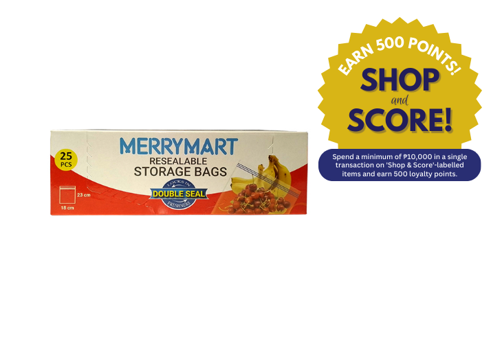 MerryMart Zipper Bag Medium (Shop & Score 500!)