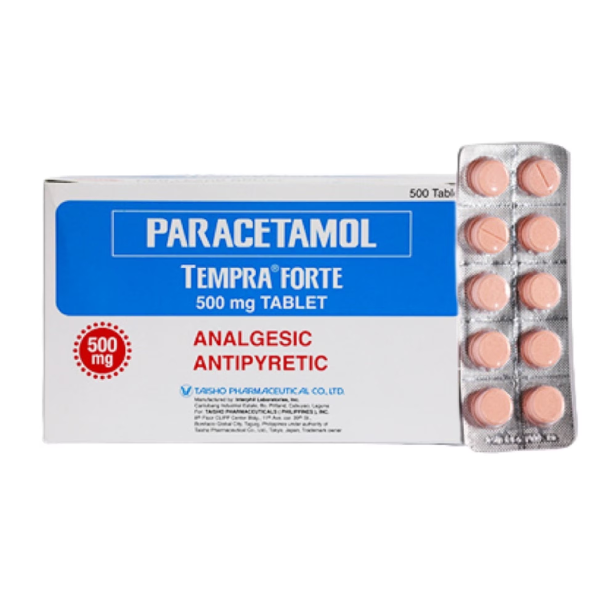 TEMPRA TABLET FORTE 500S