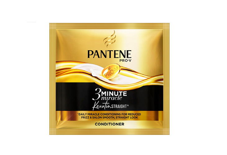 Pantene 3 Minute Miracle Intensive Conditioner Keratin Straight 9ml
