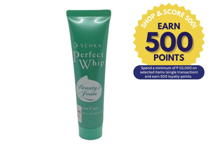 Senka Facial Foam Wash Whip Acne Care 50g (Shop & Score 500!)
