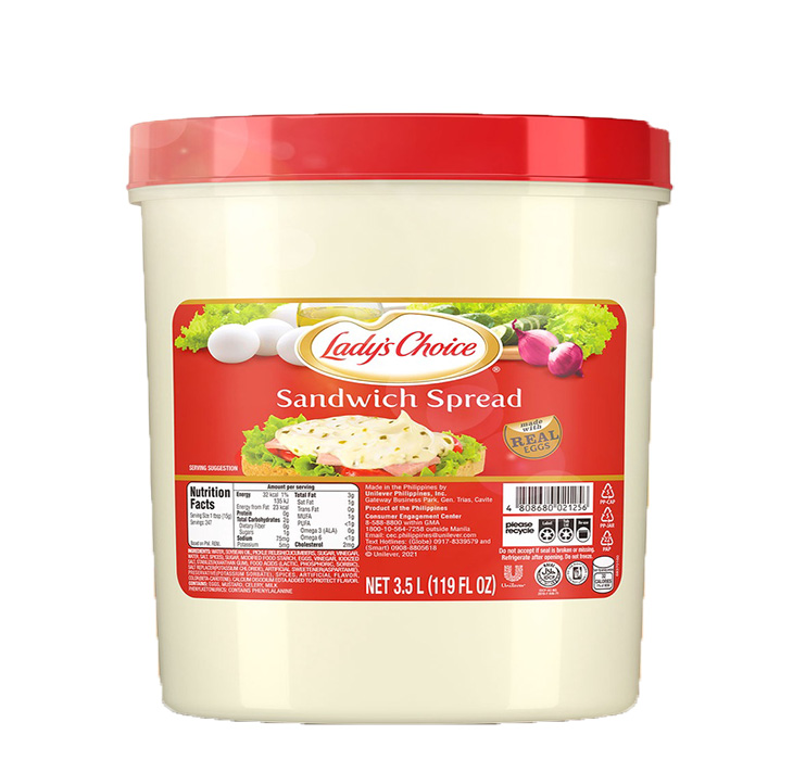 Lady's Sandwich Spread 3.5L