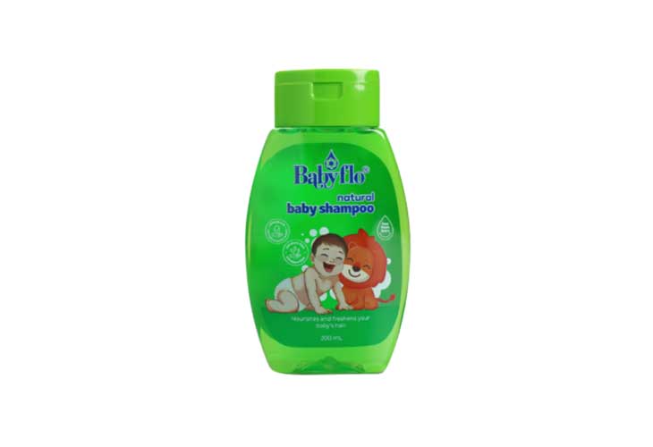 Babyflo Baby Natural Shampoo - Green 200ml