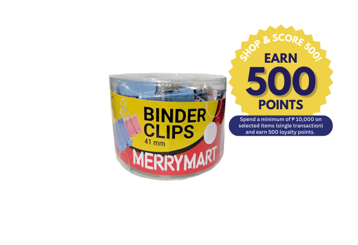 MerryMart Binder Clips Large (Shop & Score 500!)