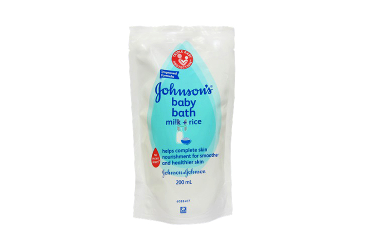 Johnson's Milk+Rice Baby Bath Refill 200ml