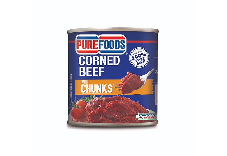 Purefoods Corned Beef Chunks Eoc210G