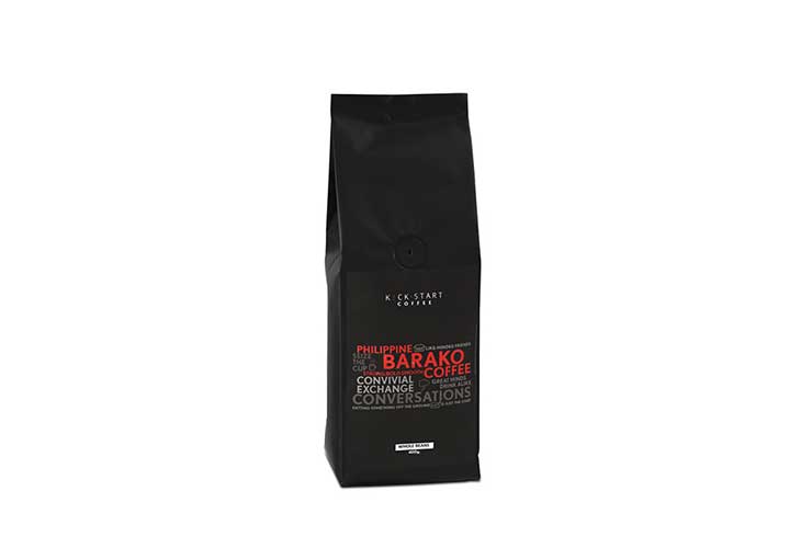 Kick-Start Philippine Barako Whole Beans Coffee 400g