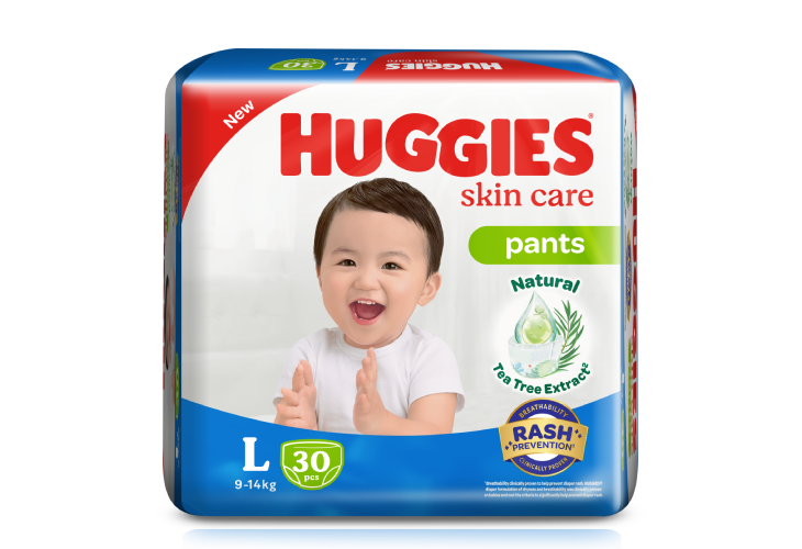 Huggies Diaper Skin Care Large 30s