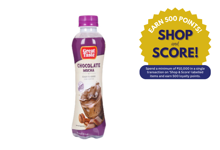 Great Taste  Iced Coffee Chocolate Mocha 200ml (Shop & Score 500!)