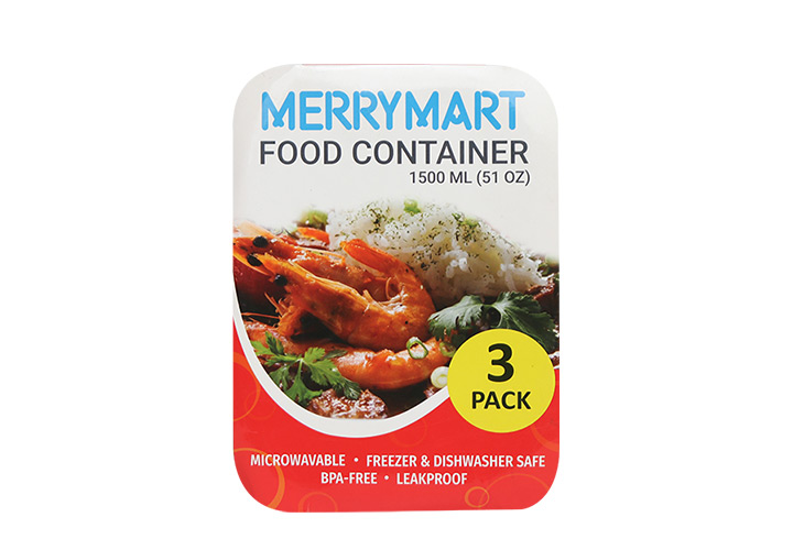 MerryMart Microwave Food Storage  1500ml