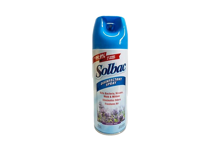 Solbac Disinfectant Spray Lavender Mist