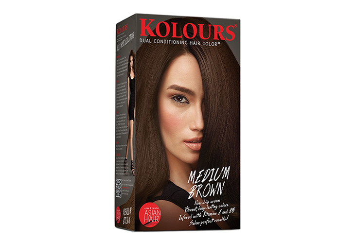 Kolours Hair Dye Medium Brown 120ml