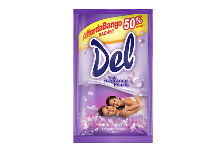 Del Fabric Softener Lavander Breeze 33ml