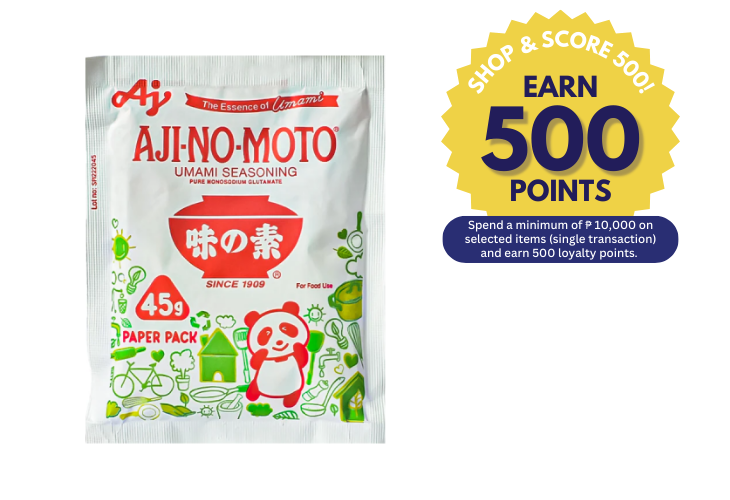 Ajinomoto Paper Pack 45g (Shop & Score 500!)