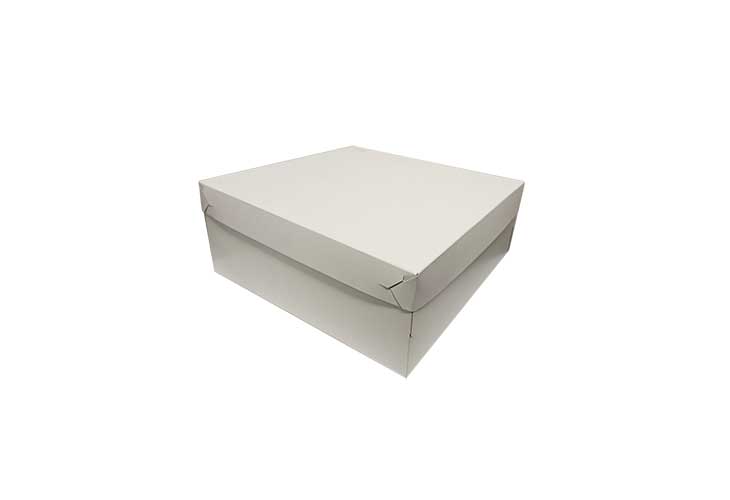 Edison Cake Box White 12" x 12" x 4.5"