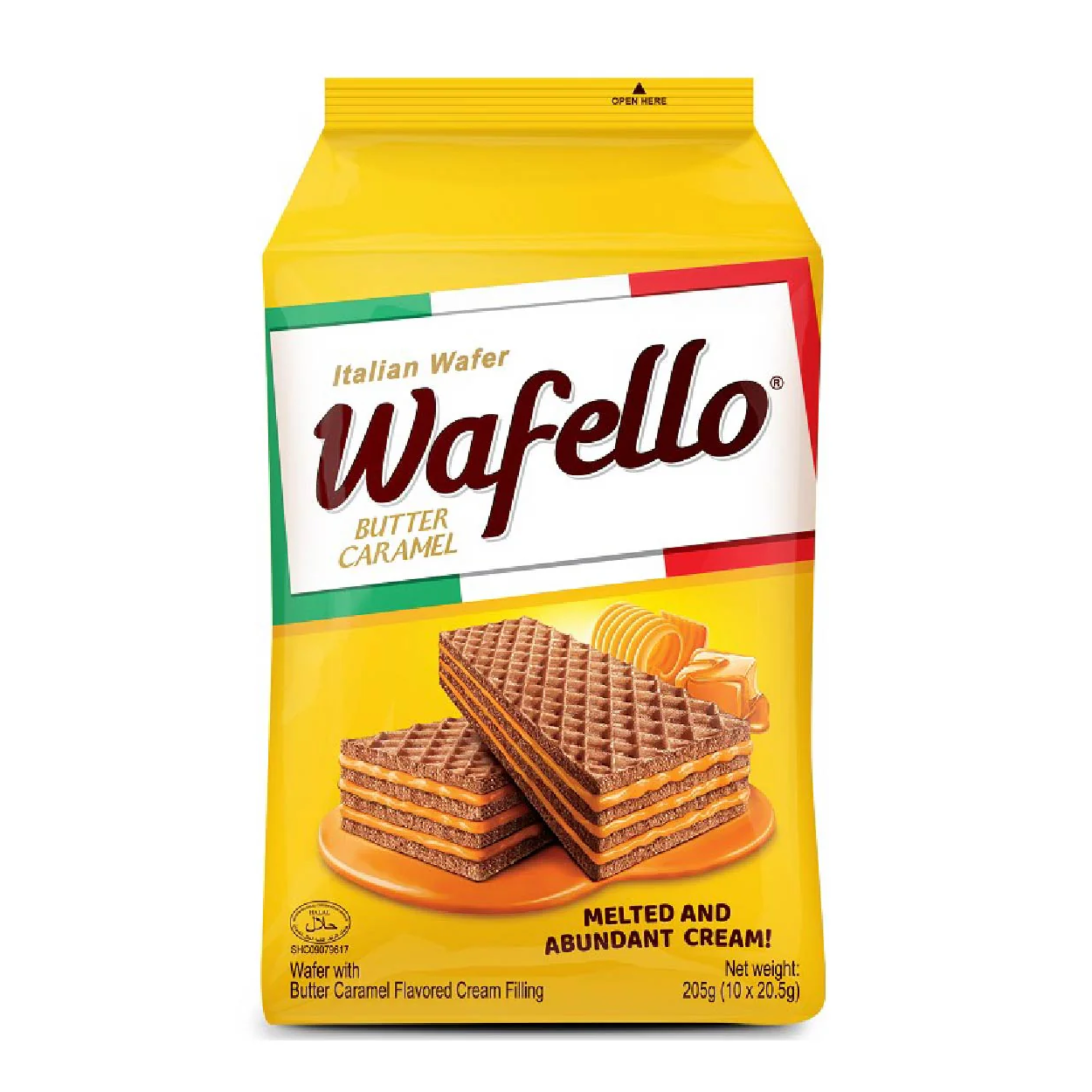 WAFELLO BUTTER CARAMEL 20.5G X 10 X 20