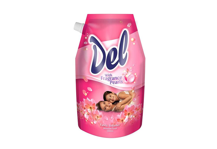 Del Fabric Softener Blossom Fresh Stand Up Pouch 1000ml