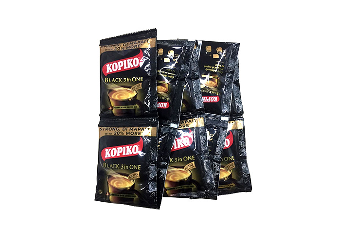 Kopiko Black 3 in 1 Hanger 30g 10's