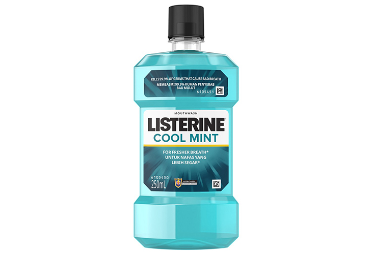 Listerine Cool Mint Mouthwash 250ml