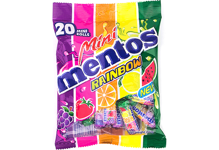 Mentos Mini Rainbow 20g