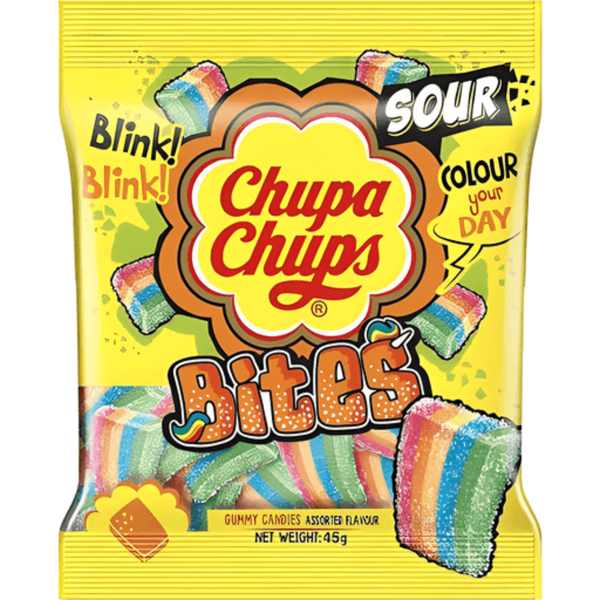 Chupa Chups Sour Bites 45g