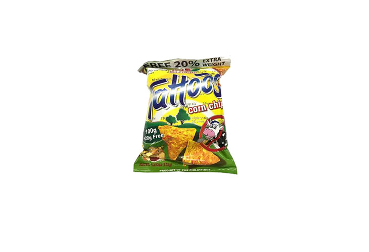 W.L. Tattoos Corn Chips 120g