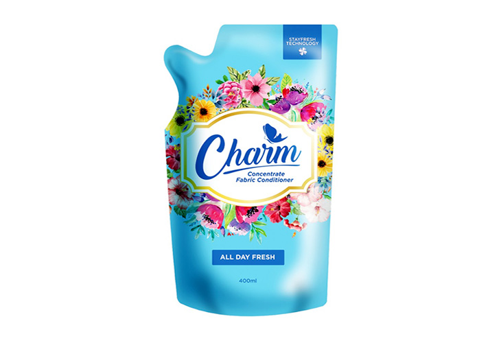 Charm Fabric Conditioner Blue All Day Fresh 400ml