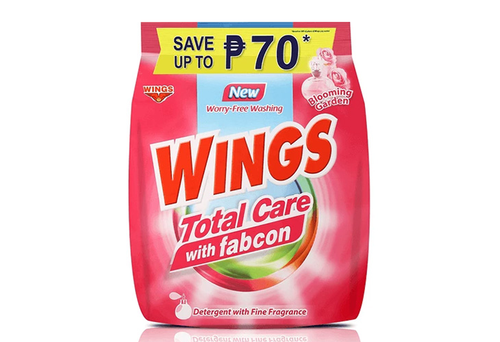 Wings Total Care Powder with Fabcon Sakura Essence 2.5kg