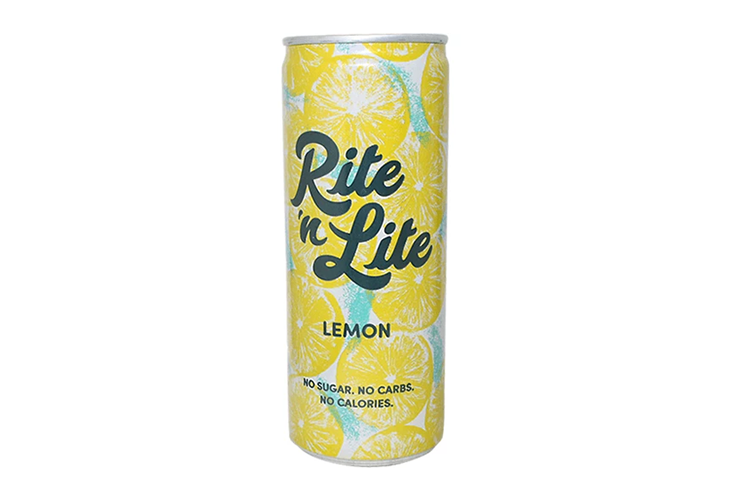 Rite 'N Lite Lemon Cans 250ml