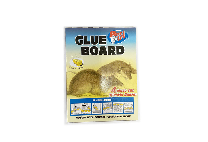 Glue Board Mice Catcher Plastic Board Cheese Scent 4's