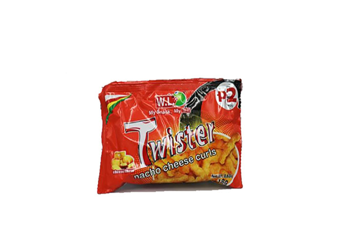 W.L. Twister Nacho Cheese Curls 18g