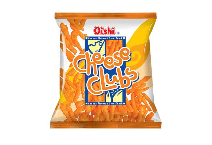 Oishi Cheese Clubs 23g