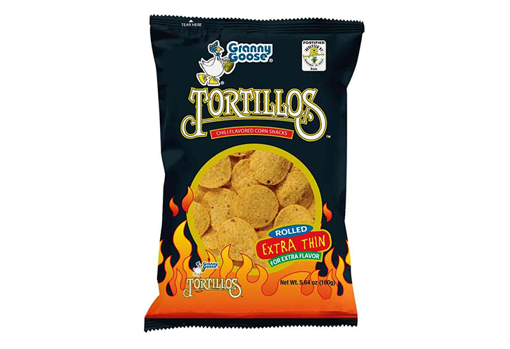 Granny Goose Tortillos Chili 160g