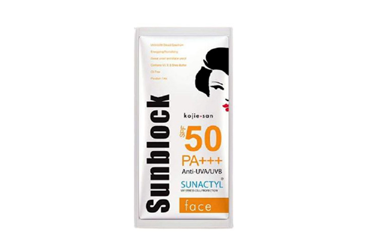 sunblock sachet price