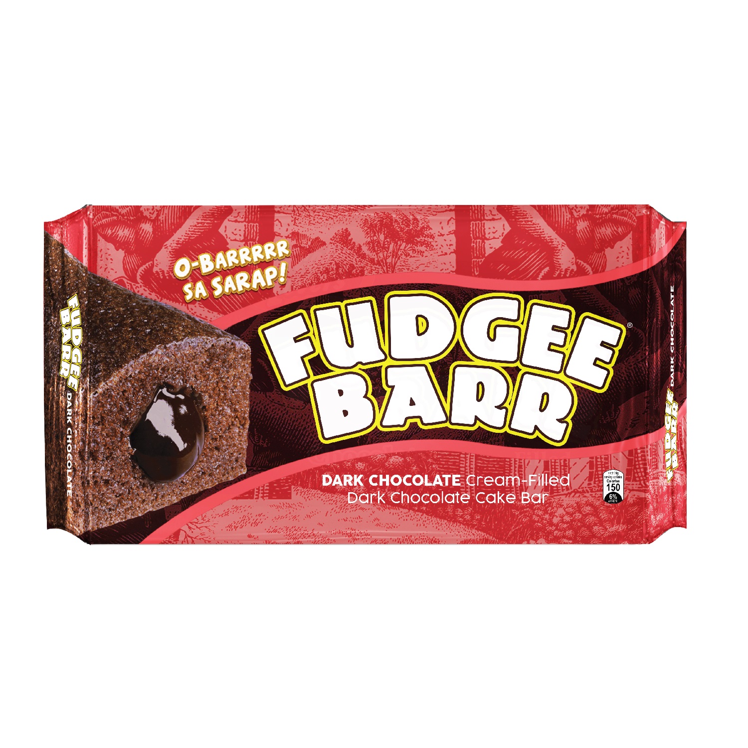 Fudgee Barr Dark Choco 10z 38g