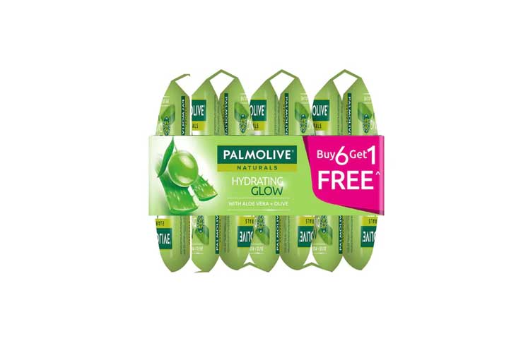 Palmolive Soap Hydrating Soap Green 55G 6+1