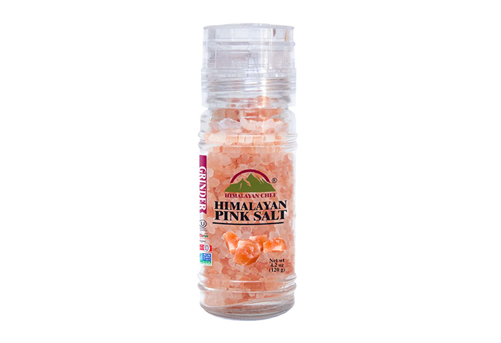Pink Crystal Himalayan Salt 454g Salt  Grinder