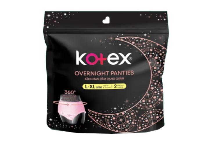 Kotex Overnight Panties L Save 20pesos