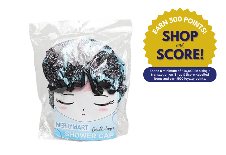MerryMart Bath Diva Shower  (Shop & Score 500!)Caps