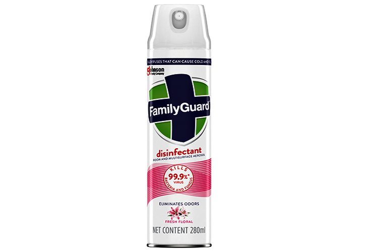 Family Guard Disinfectant Spray Fresh Floral 280ml