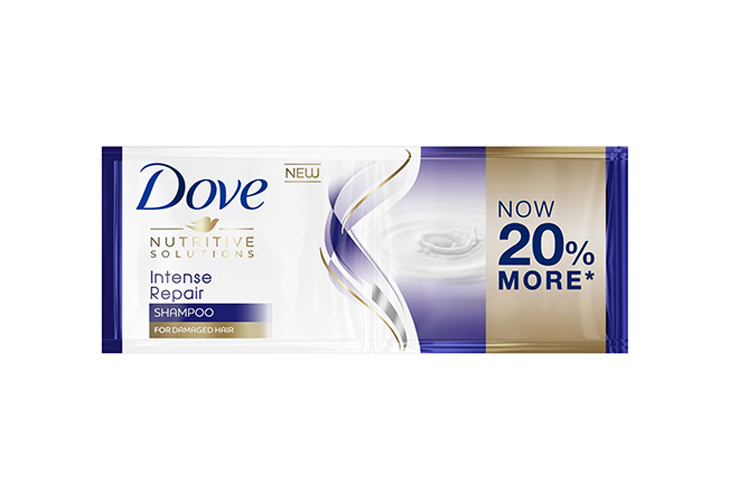 Dove Shampoo Intense Repair Blue 13.5ml