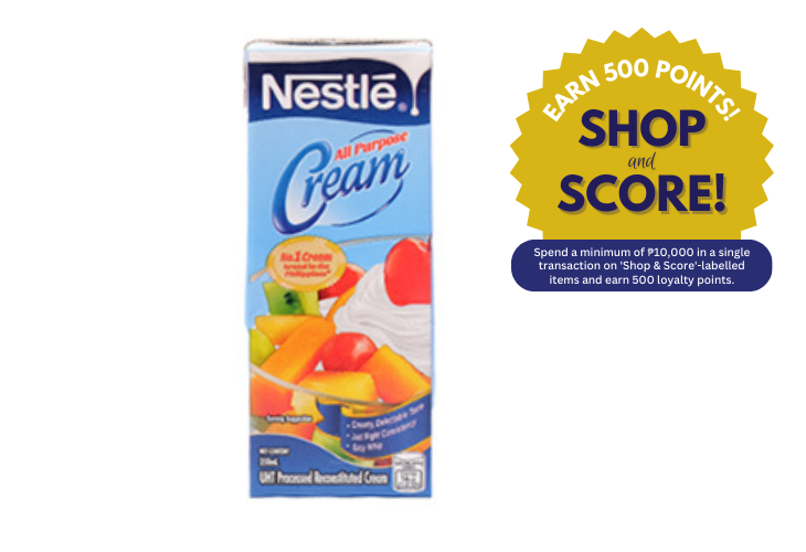 Nestle All Purpose Cream 250ml (Shop & Score 500!)