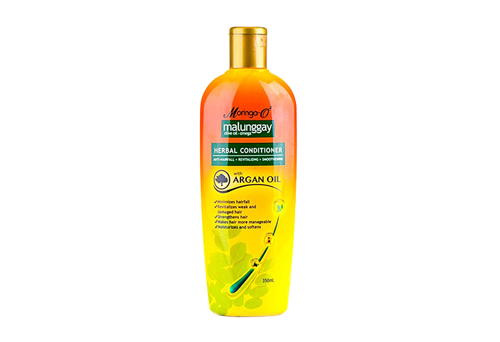 Moringa O2 Maluggay Herbal Shampoo & Conditioner with Argan Oil 350ml