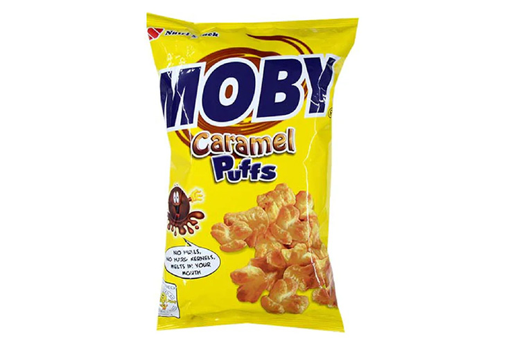 Moby Caramel Puffs 60g