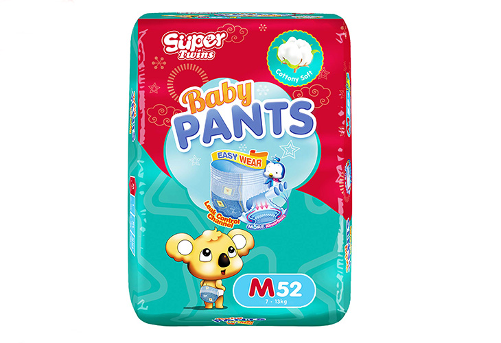 Super Twins Baby Pants Medium by 52