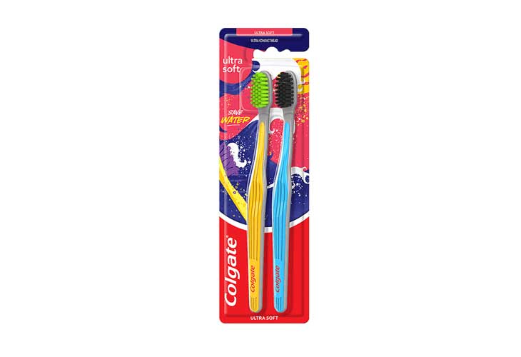 Colgate Toothbrush Ultra Soft Twin Pack Ultra Soft Adult