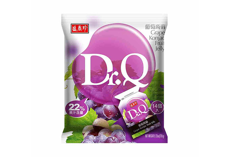 Dr.Q Grape Konjac Fruit Jelly 265g