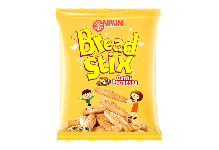 Nissin Bread Stix Garlic Parmesan 25g