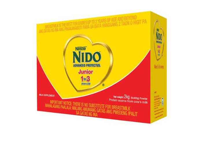 Nido Jr. 2kg 5x400g