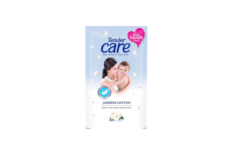 Tender Care Jasmine Cotton Body Wash 600ml (Doy)