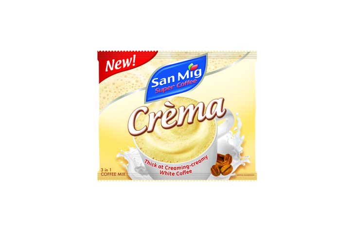 San Mig Coffee 3in1 Crema Strips 25g